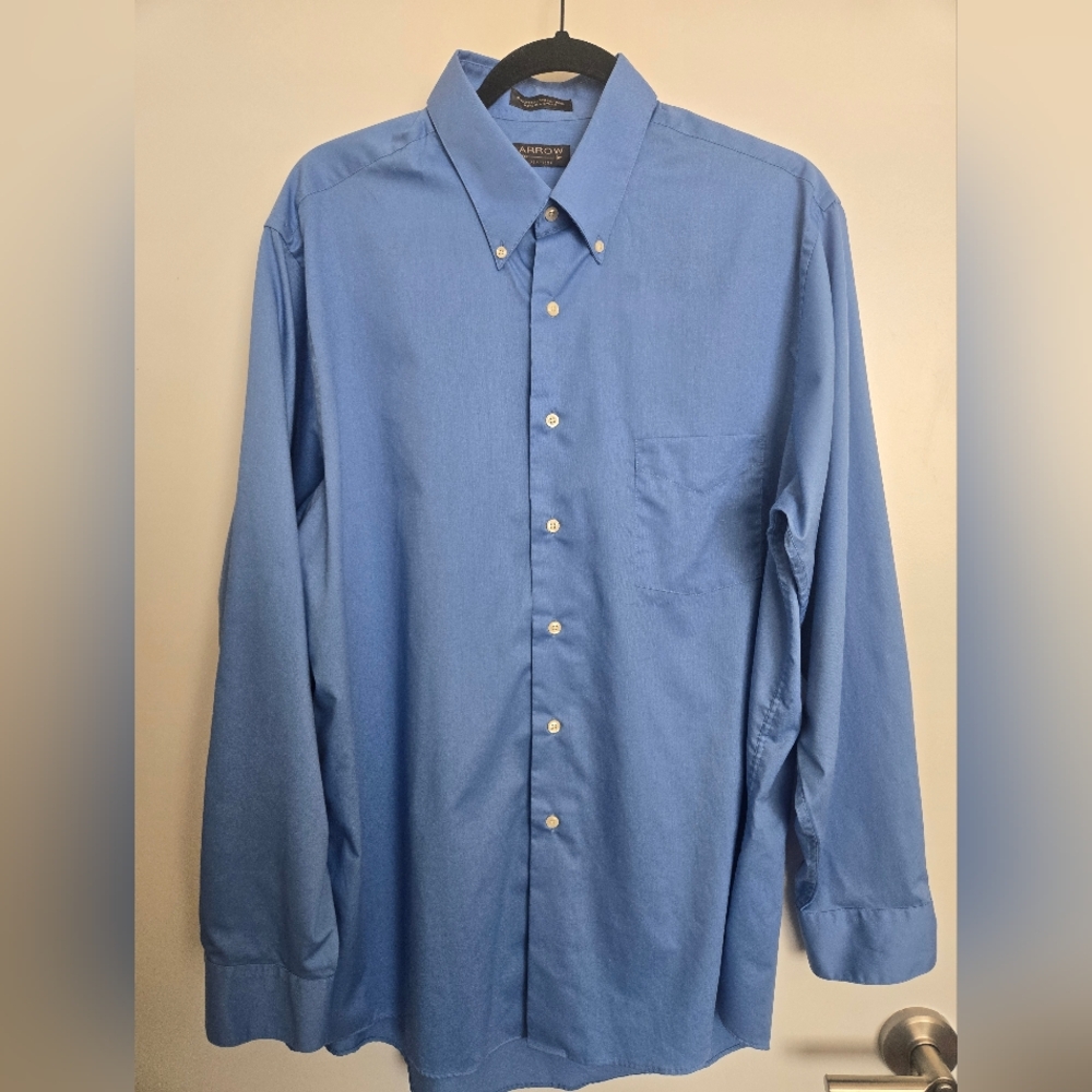 Arrow Sky Blue Men's Casual Shirt